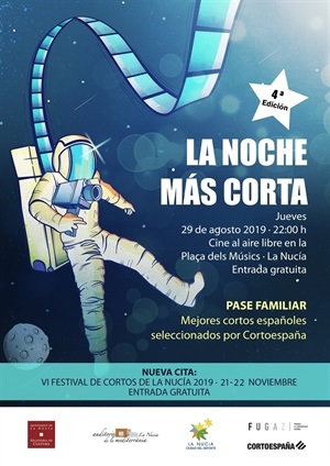 Cartel de "La Noche Más Corta" 2019 de La Nucía