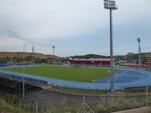 Vista del Estadi Olímpic Camilo Cano que albergará el Nacional