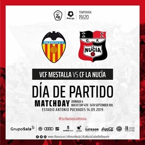 El partido se jugará mañana sábado a las 18 horas en Paterna