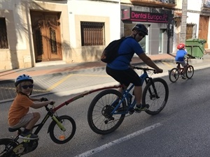 Las calles se vaciaron de coches y se llenaron de bicis