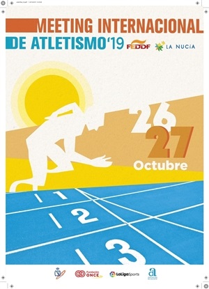 Cartel del Meeting de Atletismo Adaptado