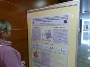Uno de los pósters de investigación del X SINIF