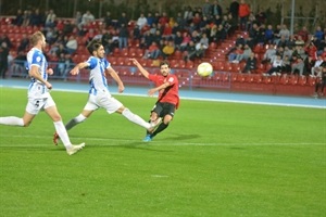 Pablo Morgado marcó el gol de la "tarde" por toda la escuadra