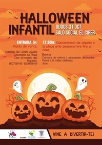 La Nucia Cartel Halloween Infantil 2019