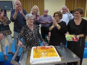 Josefa Talavera Abenza celebró ayer su Cien cumpleaños