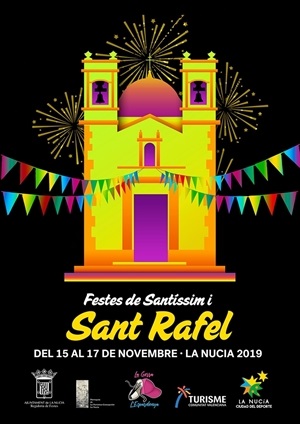 Cartel Festes de Santíssim i Sant Rafel 2019