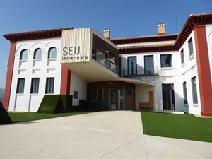 Vista de la Seu Universitària de La Nucía