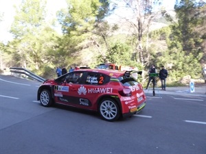 El Citroën de Pepe López ha sido el más rápido esta mañana