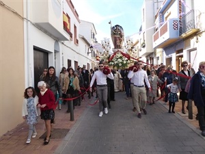 Es la procesión más larga de todo el año en La Nucía