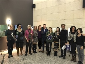 Todos los artistas finalistas del Certamen recibieron un diploma