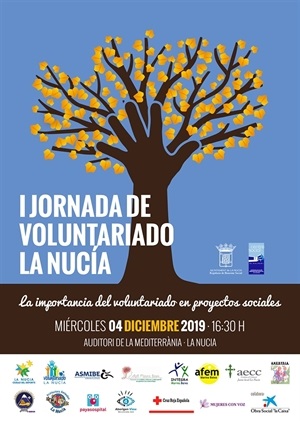 La Nucia Cartel Jornada Voluntariado 2019