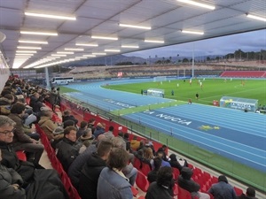 Numeroso público acudió a ver este encuentro internacional sub 16