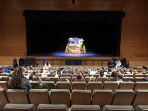 L'Auditori de La Nucía ha acogido estas representaciones de teatro infantil