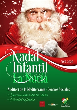 Cartel del Nadal Infantil Cultural 2019 de La Nucía