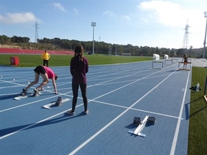 Jóvenes deportistas nucieros pudieron entrenar en las instalaciones de forma gratuita