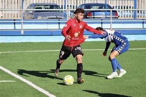 Agüero marcó el gol del CF La Nucía ante el Ebro