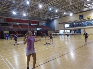 La mayoría de los participantes en este Campus disputarán la próxima semana el Open Internacional de Suecia de Bádminton