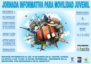 La Nucia cartel juventud jornada informativa 2020