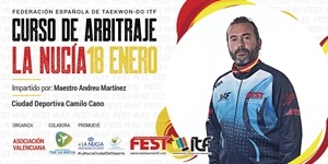 El Curso Nacional de Arbitraje de Taekwon-do ITF será mañana
