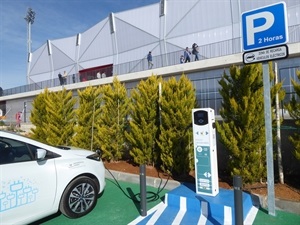 La Nucia cuenta con 14 puntos de recarga de coches eléctricos en varias ubicaciones