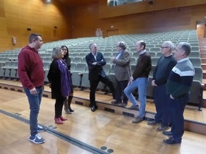 Visita de trabajo de la Consellería de Educación, CEFIRE a La Nucía para el II Congreso Valenciano de Educación Infantil