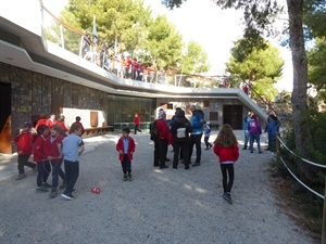 Para celebrar el 27 aniversario el Grup Scout La Nucia realizó una acampada en el Albergue del CEM Captivador