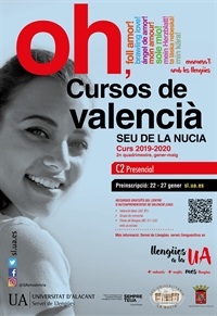 La Nucia cartel curs c2 valencia seu 2020