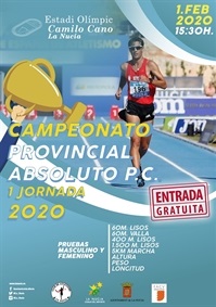 La Nucia Cartel Atletismo Provinc Abs 2020