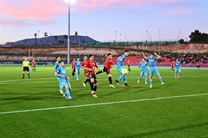 El partido acabó con empate acero