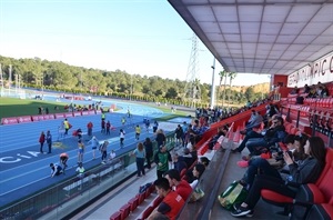 Competición que concentró gran número de público en las gradas del Estadi Olímpic Camilo Cano