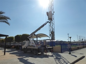 A pesar de la "borrasca Gloria" las torres se encuentran en perfecto estado