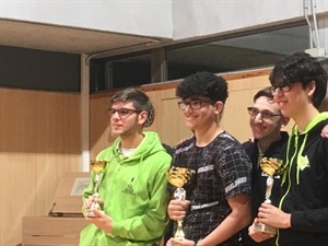 El nuciero Jouke Duller quedó primero en el Provincial sub16 de Ajedrez dels Jocs Escolars en Aspe