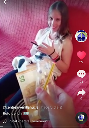 El ganador del I Tik Tok Challenge La Nucía ha sido el usuario @ivanylaura_con un divertido reto que se ha hecho viral en las redes sociales