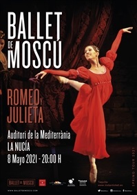 La Nucia cartel Ballet Moscu mayo 2021