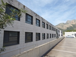 Vista del Instituto de ESO y Bachiller de La Nucía