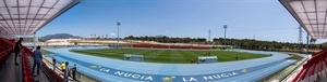 Vista del Estadi Olímpic de La Nucía que albergará el 15J el Levante UD vs. Sevilla CF