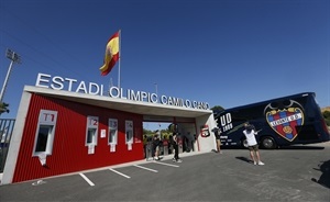 El Estadi Olímpic de La Nucía es el estadio del Levante UD para sus últimos partidos de esta temporada