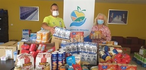 Padelpoint ya ha hecho donaciones anteriores al Programa de Alimentos de La Nucía