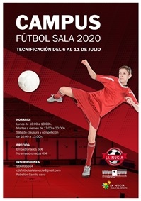 La Nucia Cartel Campus Futbol Sala 2020