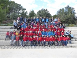 El grup Scout La Nucía en el CEM Captivador de La Nucía