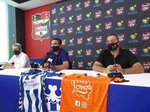 Rueda de prensa de presentación de la Final de Segunda B esta mañana en el Estadi Olímpic