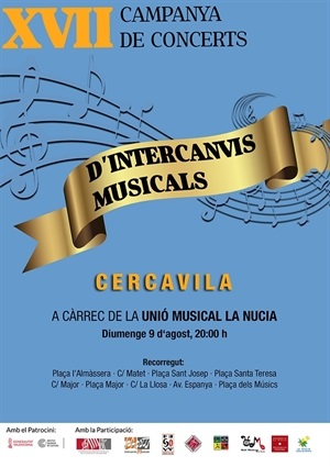 El Cercavila de Aniversari será este domingo 9 de agosto