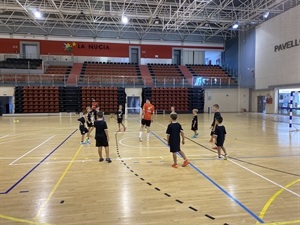 Las Jornadas de Tecnificación de Fútbol Sala en el Pabellón Municipal Camilo Cano