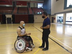 David Mouriz alabó las magníficas instalaciones deportivas de La Nucía