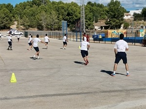 La Selecció de Pilota Valenciana realizó su segundo entrenamiento de la temporada en la Ciutat Esportiva Camilo Cano