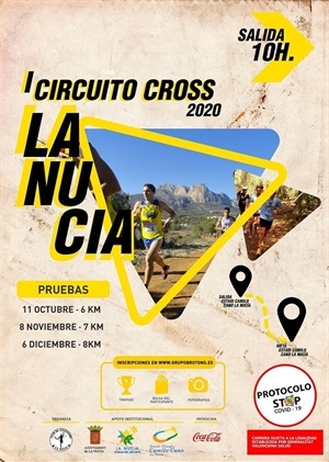 Imagen del Cartel del I Circuito de Cross La Nucía