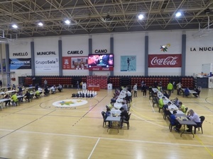 En esta Copa Diputación de Ajedrez participaron 71 ajedrecistas de equipos y clubs de toda la provincia