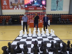 El Pabellón Camilo Cano se convirtió en un gran tablero de ajedrez para este torneo provincial