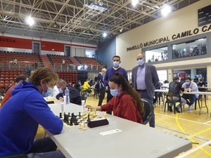 La nuciera Nieves Sanleón fue tercera de la clasificación femenina