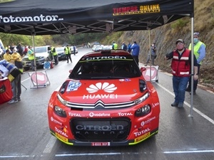 El Citroën de Pepe López ha sido el más rápido esta mañana